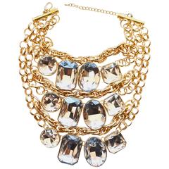Oversized Escada 1980s-90s Diamond Style Collar