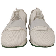 Balenciaga white green men's sneakers NWOT