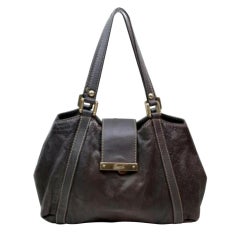 Gucci Hobo New Ladies Guccissima 872939 Brown Signature Leather Shoulder Bag