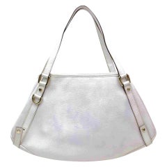 Gucci Bag Abbey Hobo 872949 White Leather Tote