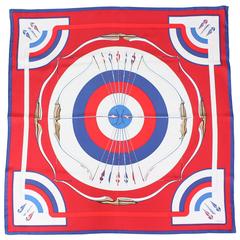 Hermes Arcs en Ciel Silk Twill Scarf