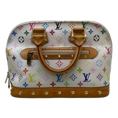 Louis Vuitton Multicolor Leather Alma Bag