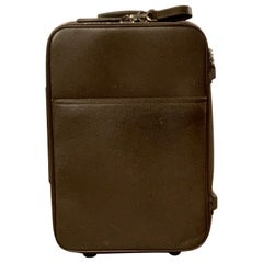 Louis Vuitton Moka Taiga Pegase 55 Roller Bag Suitcase