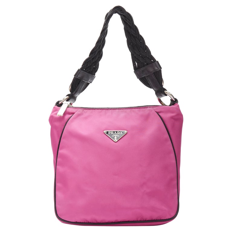 Prada, Bags, Rarely Has Been Used A Pink Nylon Handbag On Prada Website  It Is 200