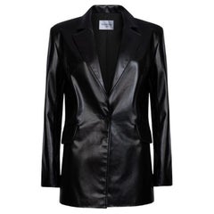 Verheyen London - Blazer surdimensionné Chesca en cuir végétal, taille 14