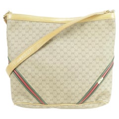 Gucci Micro Gg Monogram Sherry Web 2gk1230 Brown Cross Body Bag