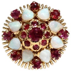 Harem Princess Bague de cocktail des années 1970