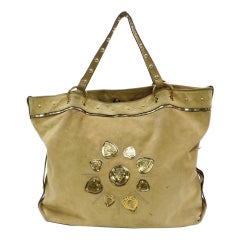 Gucci Suede Web Boston Bag - Brown Handle Bags, Handbags - GUC1330500