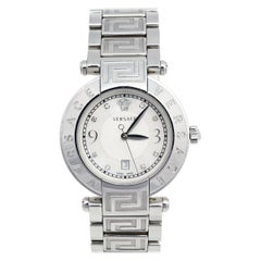 Versace Mother of Pearl Stainless Reve 68Q99SD498-S099 Women's Wristwatch 35 mm