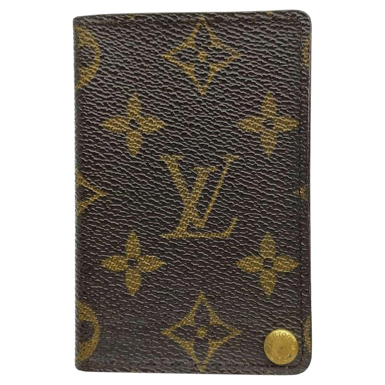 Louis Vuitton Monogram Card Case Porte Cartes Credit Pression