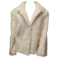 Ivory Mink Fur Jacket 2