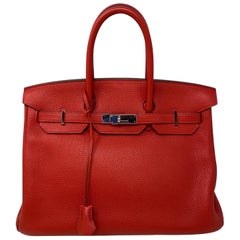 Hermès Birkin Rot 35 Tasche