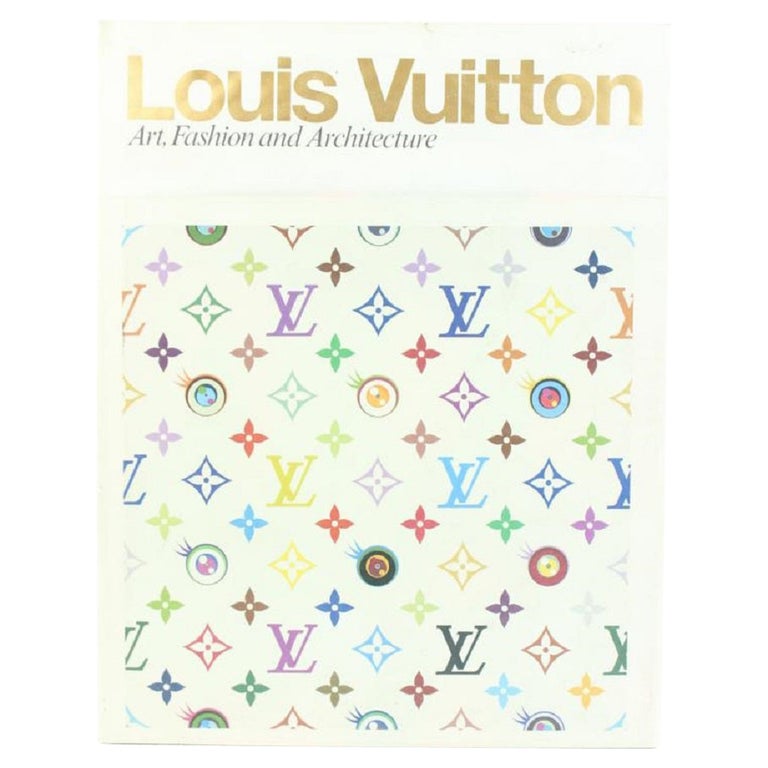 Louis Vuitton White Multicolor Pochette Cles Key Pouch NM 929lv89 at  1stDibs