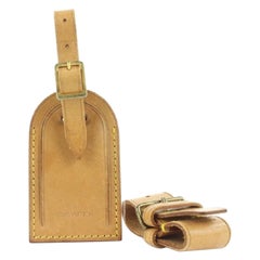 Louis Vuitton Vachetta Leather Luggage Tag and Poignet 150lvs25