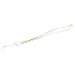 Hermès Grey Sellye Phone Charm Strap Mobile Lanyard 2HR0306