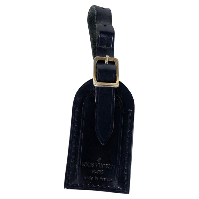 Louis Vuitton Black tie with horizontal taupe stripes TELM7
