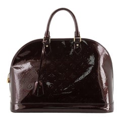  Louis Vuitton Alma Handbag Monogram Vernis GM