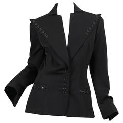 OMO Norma Kamali Sharp as a Button Jacket 1
