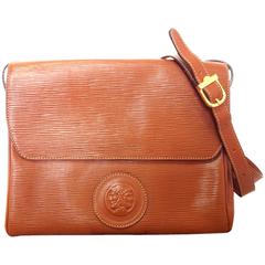 FENDI Clutch bag 7N0108 Nylon/leather Orange Orange unisex Used