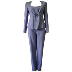 Gianni Versace Couture Silk Pantsuit