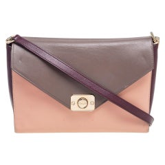 Used Mulberry Multicolor Leather Reversible Shoulder Bag