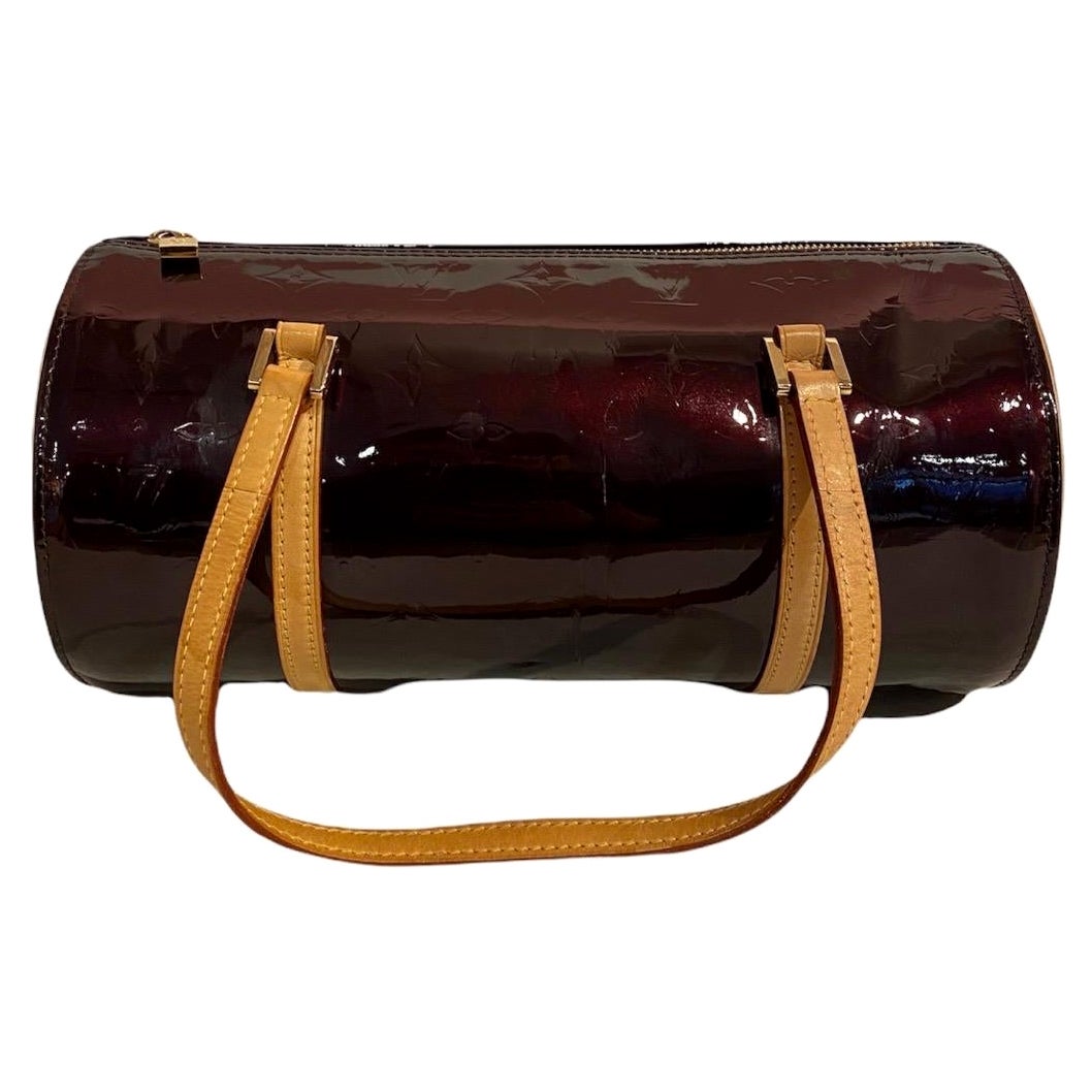 Louis Vuitton Vernice Bordeaux Papillon Bag For Sale at 1stDibs
