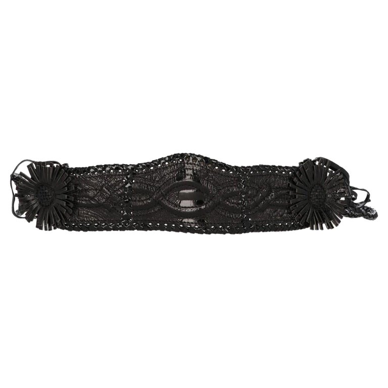 Ceinture Vintage En Cuir GIANFRANCO FERRE - Taille 73/79 Cm, Marron, Parfait état