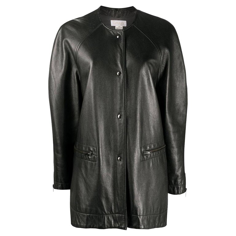 1980s Complice Leather Jacket at 1stDibs