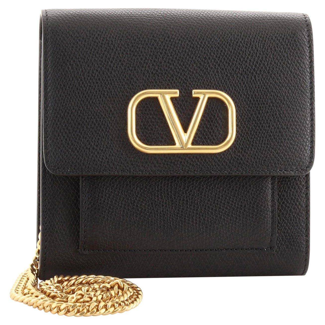 Valentino Rockstud Camera Crossbody Bag Striped Leather at 1stDibs