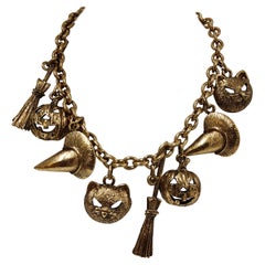 Collier à breloques Moschino