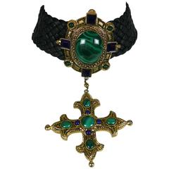 Christian Dior Elizabethean Inspired Choker Necklace Rare