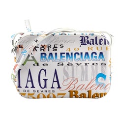 Balenciaga Everyday Camera Bag Printed Leather Small