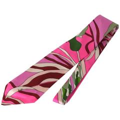 Vintage Emilo Pucci Bold Print Necktie