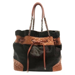 Chanel Drawstring Tote Handbag