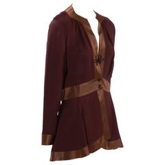 Ossie Clark Peplum Shirt Top 1