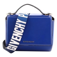 Givenchy Logo Strap Pandora Box Bag Leather Mini
