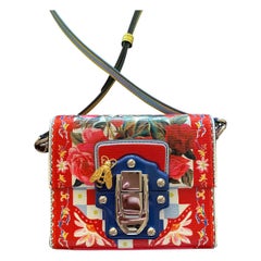 Dolce & Gabbana Red Rose Sicily
Caretto printed small leather LUCIA