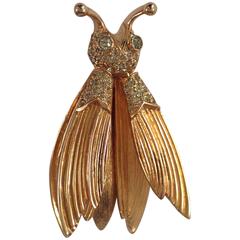 1950s Nettie Rosenstein Trembler Bug Brooch 6