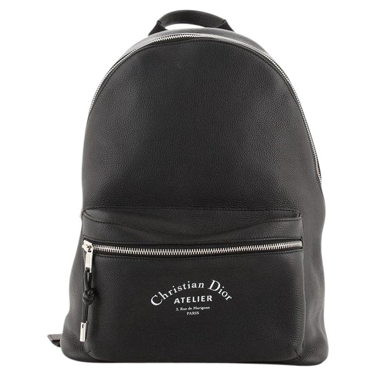 Christian Dior Rider Backpack Leather Large at 1stDibs