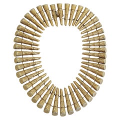 Collar de revival egipcio Les Bernard Años 70