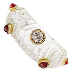 Chanel Lucite Gripoix Bracelet