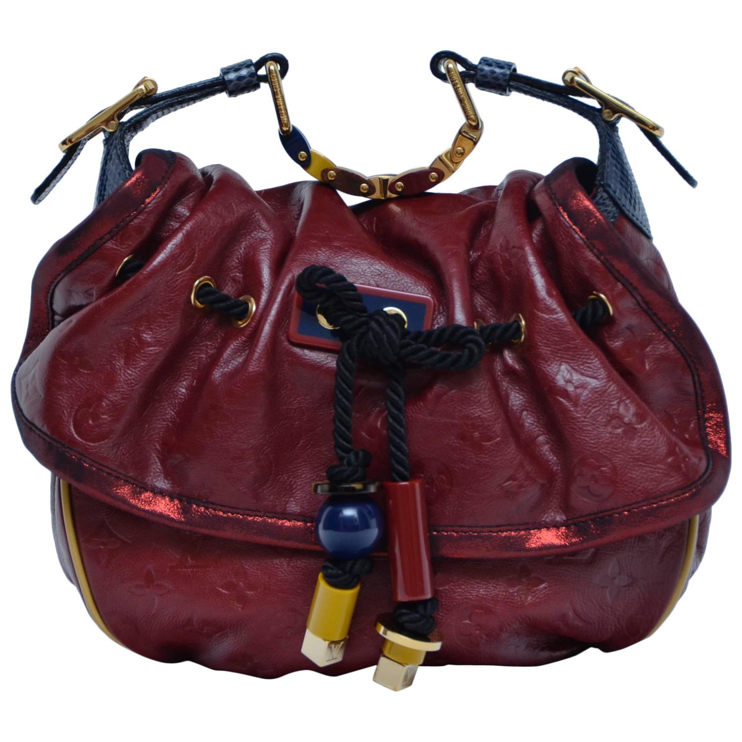Louis Vuitton KALAHARI PM 2009 Collection Handbag Mint For Sale at 1stdibs