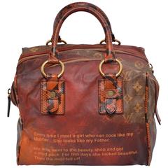 Louis Vuitton Limited Edition '07  Richard Prince Mancrazy Jokes Handbag