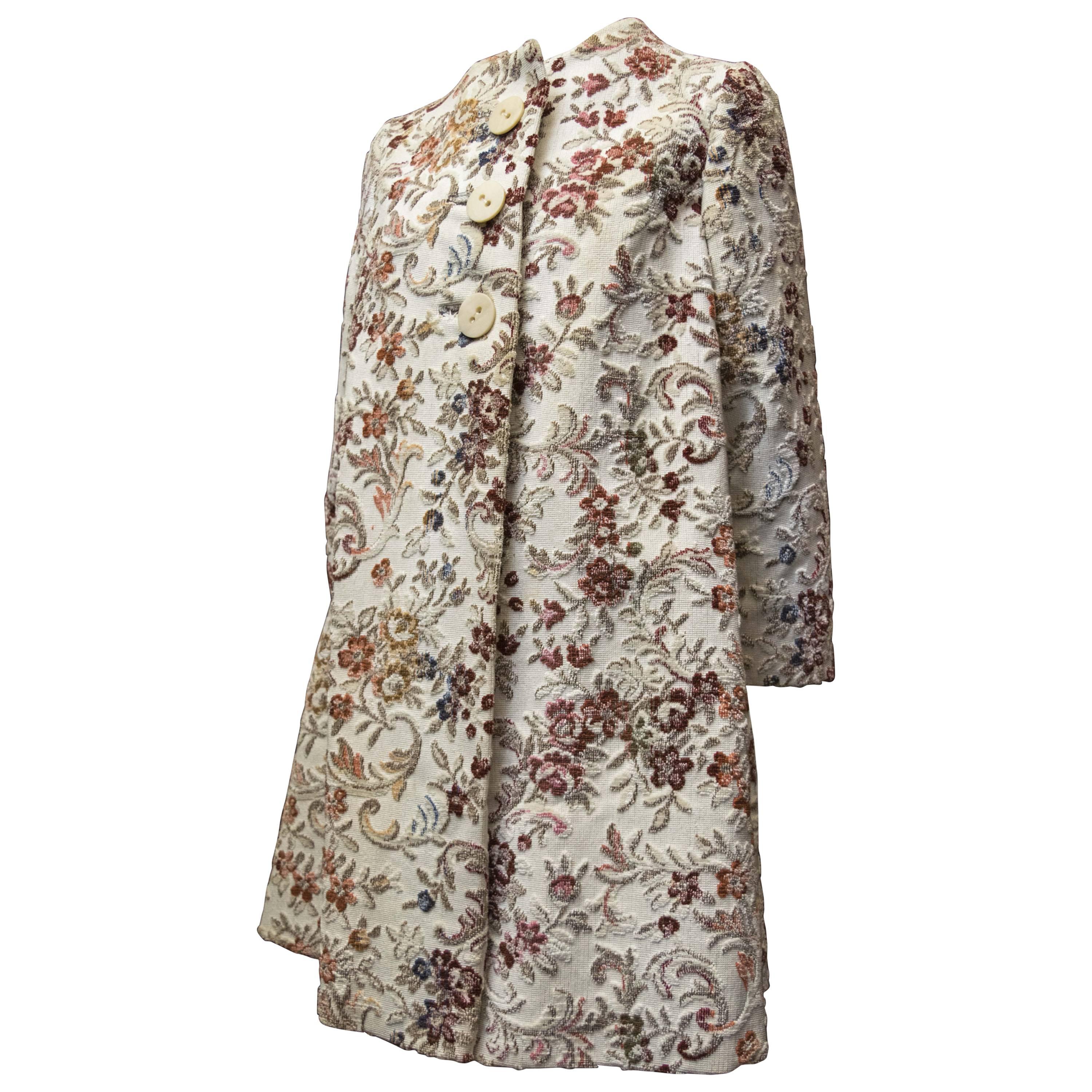 1960s Tapestry Coat