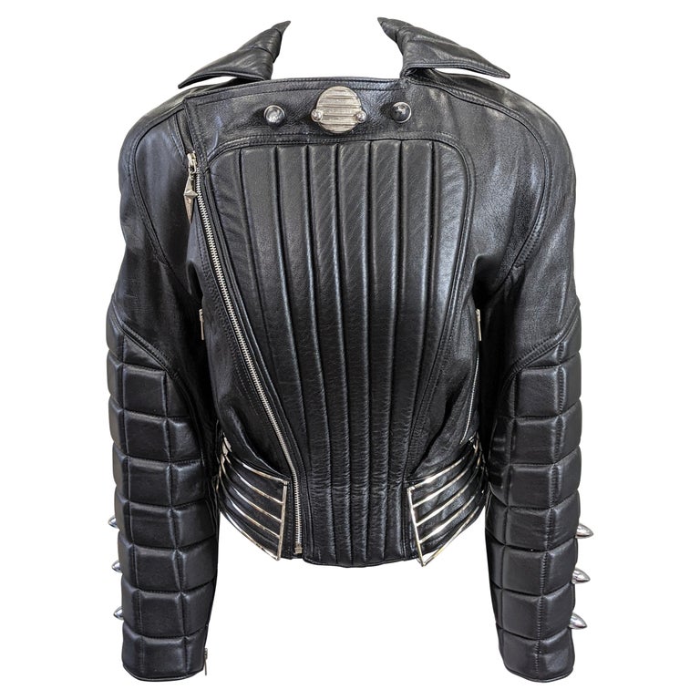 Thierry Mugler Cadillac Grill motorcycle jacket, Fall/Winter 1989, offered by Vintage Luxury