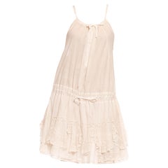 Victorian Morphew Collection White Cotton Lace Dress
