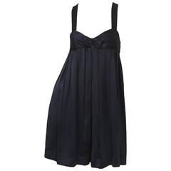 Proenza Schouler Navy Babydoll Dress 12