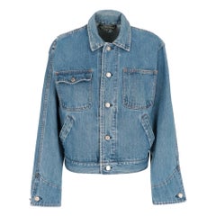 1990s Ralph Lauren Vintage blue cotton denim jacket