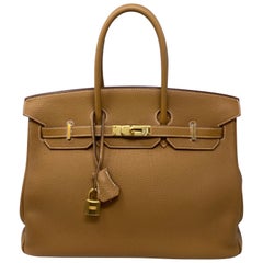Hermès - Sac Birkin Gold 35 GHW