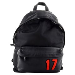 Givenchy Classic Backpack Embroidered Canvas with Leather Large
